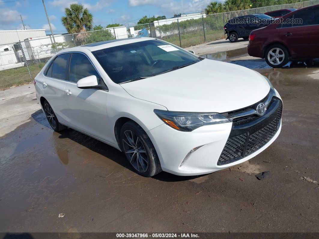 2016 Toyota Camry Xle V6/xse V6 White vin: 4T1BK1FK9GU576881