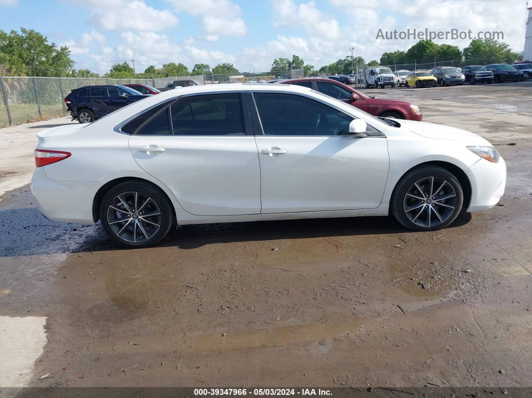 2016 Toyota Camry Xle V6/xse V6 White vin: 4T1BK1FK9GU576881