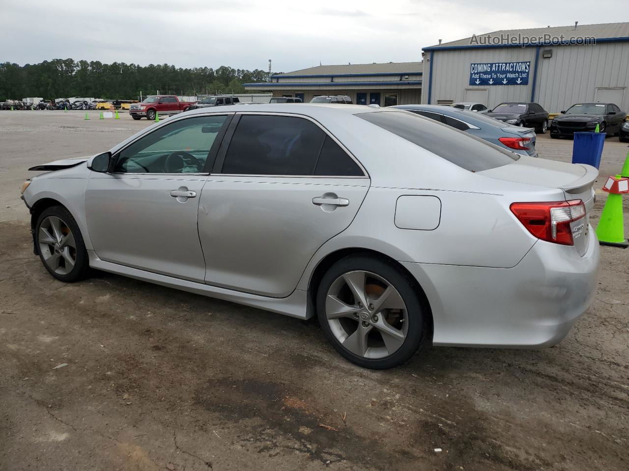 2012 Toyota Camry Se Silver vin: 4T1BK1FKXCU015745