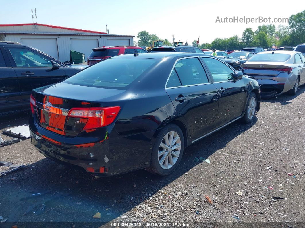 2013 Toyota Camry Xle V6 Black vin: 4T1BK1FKXDU020915