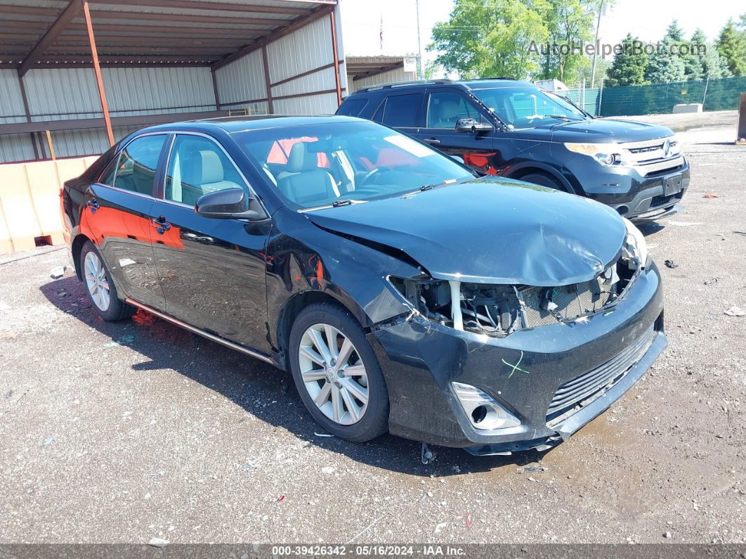 2013 Toyota Camry Xle V6 Black vin: 4T1BK1FKXDU020915