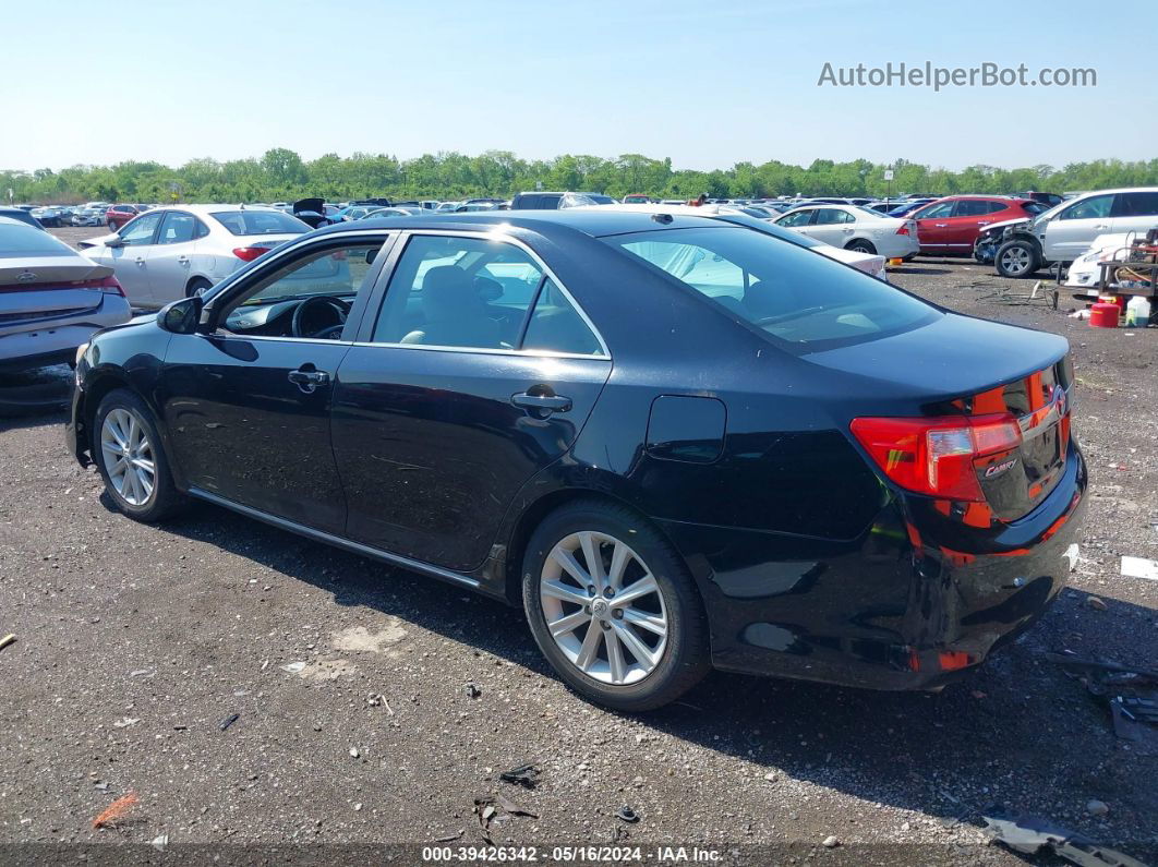 2013 Toyota Camry Xle V6 Black vin: 4T1BK1FKXDU020915