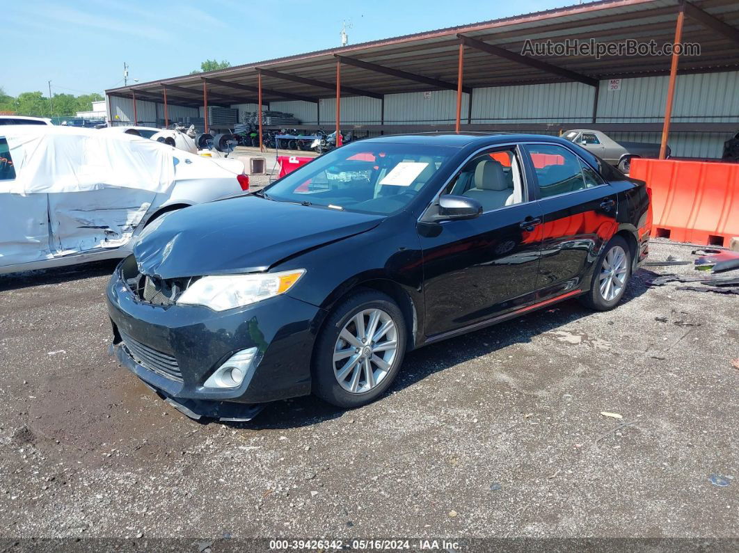 2013 Toyota Camry Xle V6 Black vin: 4T1BK1FKXDU020915