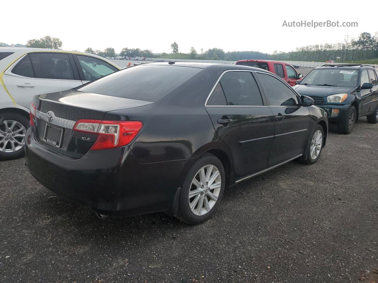 2013 Toyota Camry Se Black vin: 4T1BK1FKXDU021921