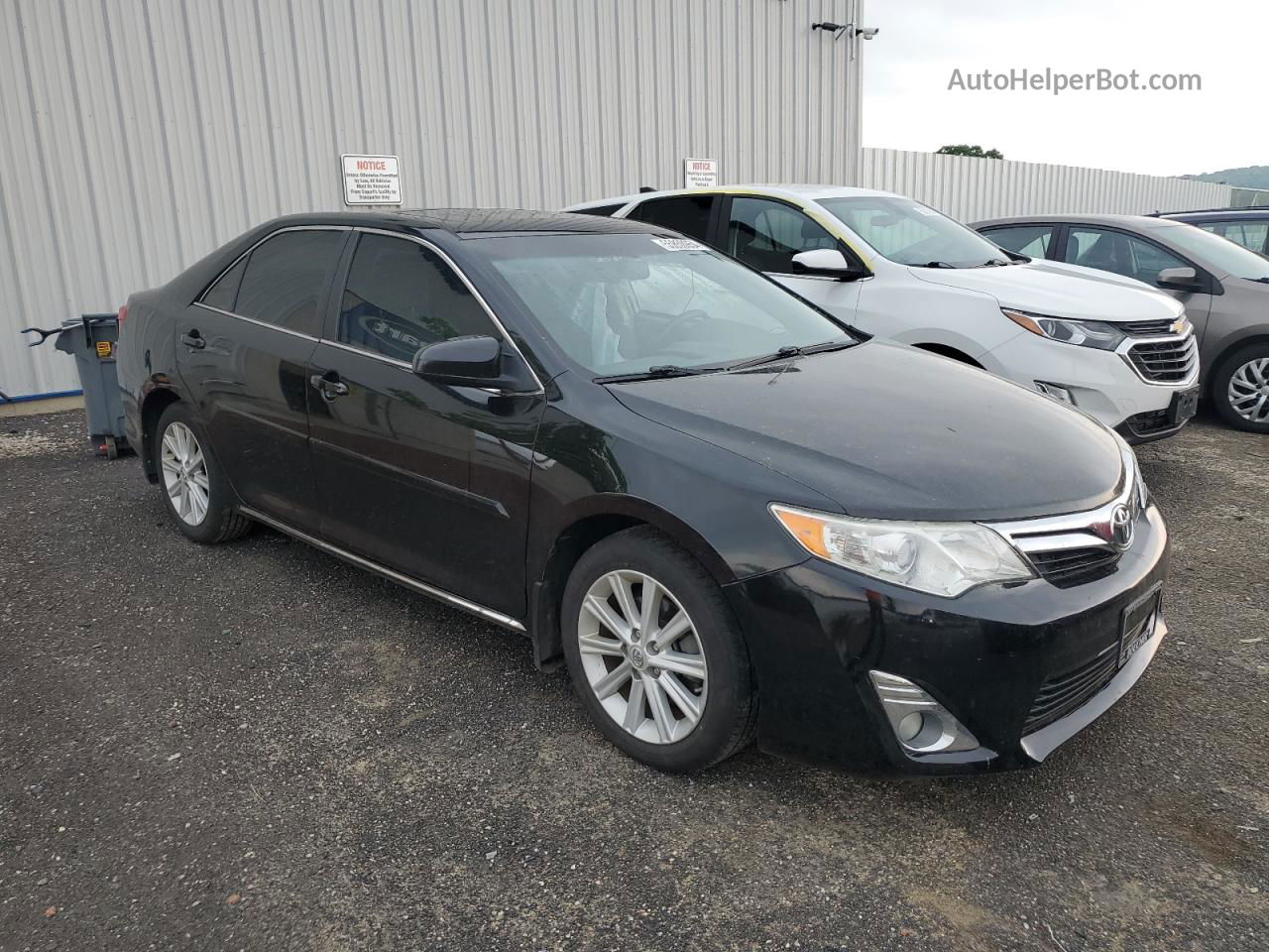 2013 Toyota Camry Se Black vin: 4T1BK1FKXDU021921