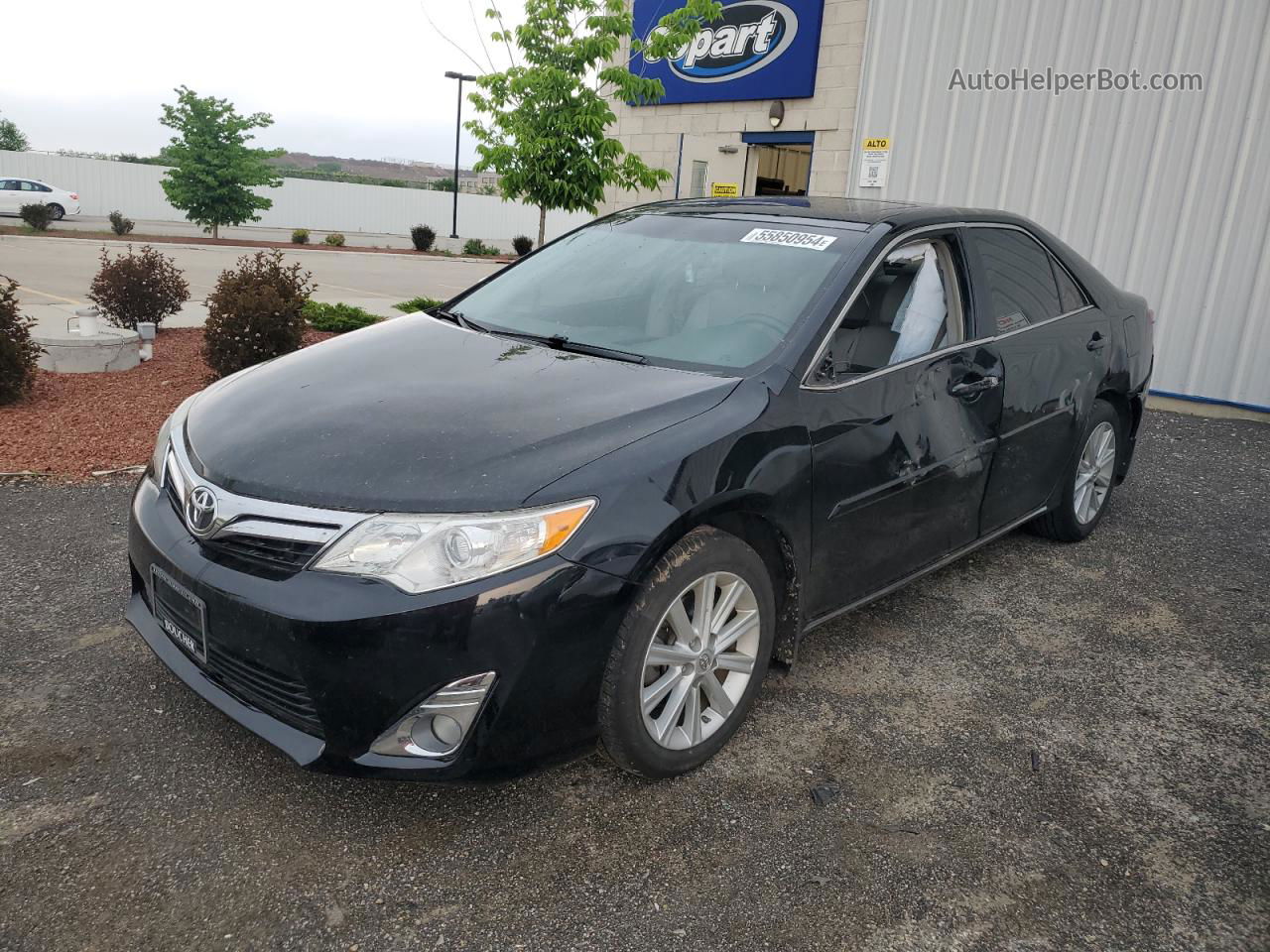 2013 Toyota Camry Se Black vin: 4T1BK1FKXDU021921