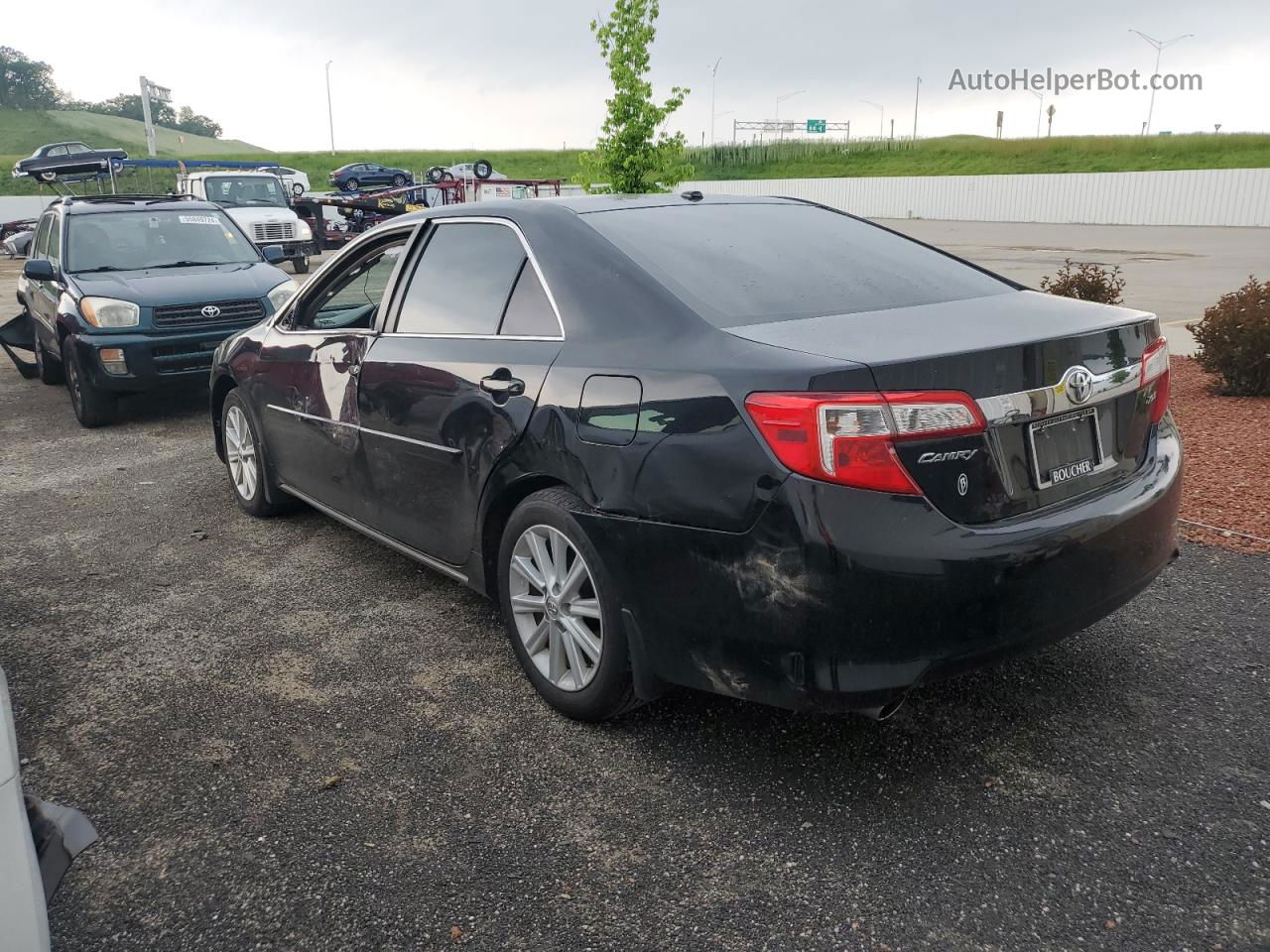 2013 Toyota Camry Se Черный vin: 4T1BK1FKXDU021921