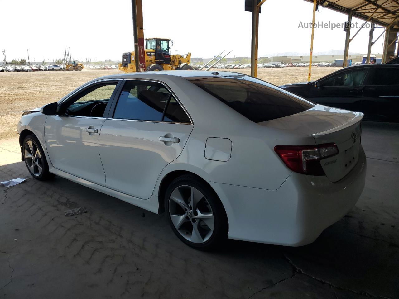 2013 Toyota Camry Se White vin: 4T1BK1FKXDU530472