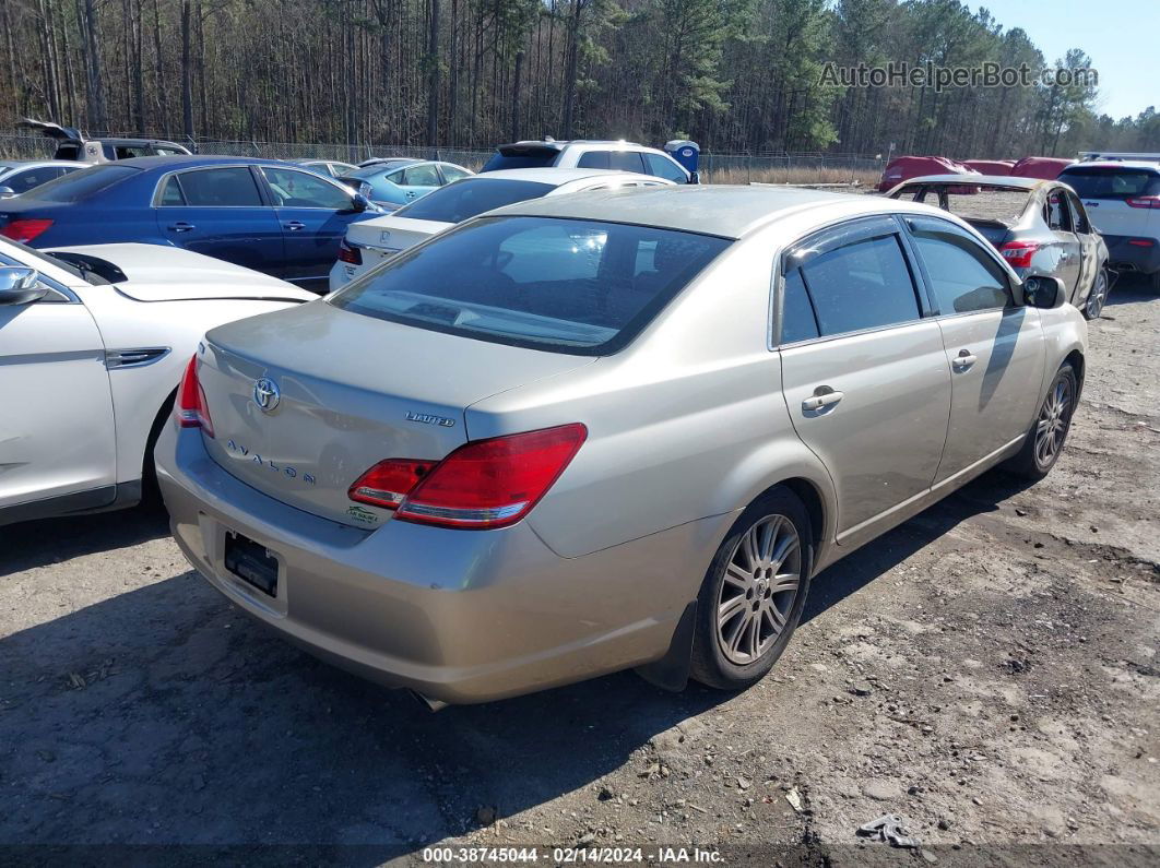 2006 Toyota Avalon Limited Gold vin: 4T1BK36B06U097226