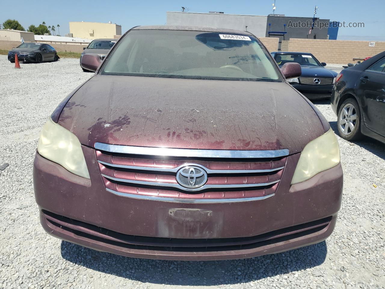 2006 Toyota Avalon Xl Burgundy vin: 4T1BK36B06U107933