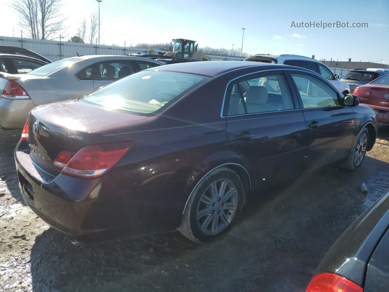 2006 Toyota Avalon Xl Burgundy vin: 4T1BK36B06U140088