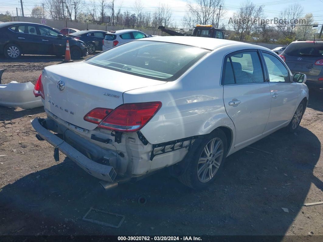 2006 Toyota Avalon Limited Белый vin: 4T1BK36B06U148837