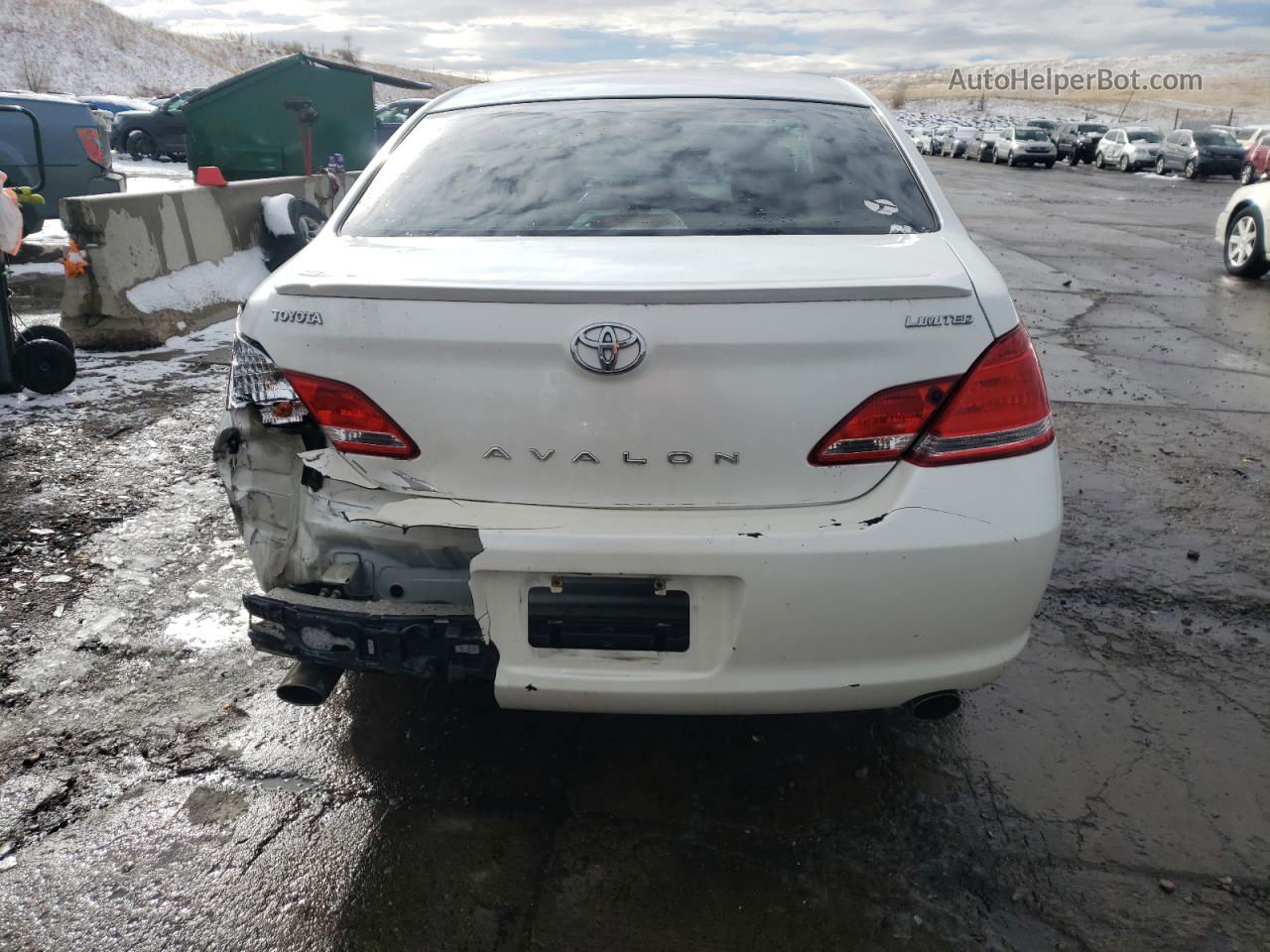 2006 Toyota Avalon Xl White vin: 4T1BK36B16U078202