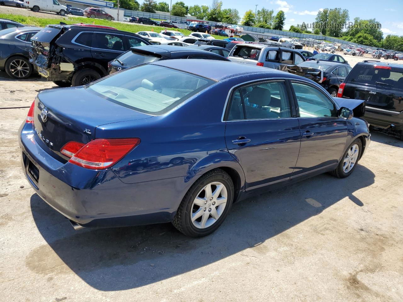 2006 Toyota Avalon Xl Синий vin: 4T1BK36B16U146787