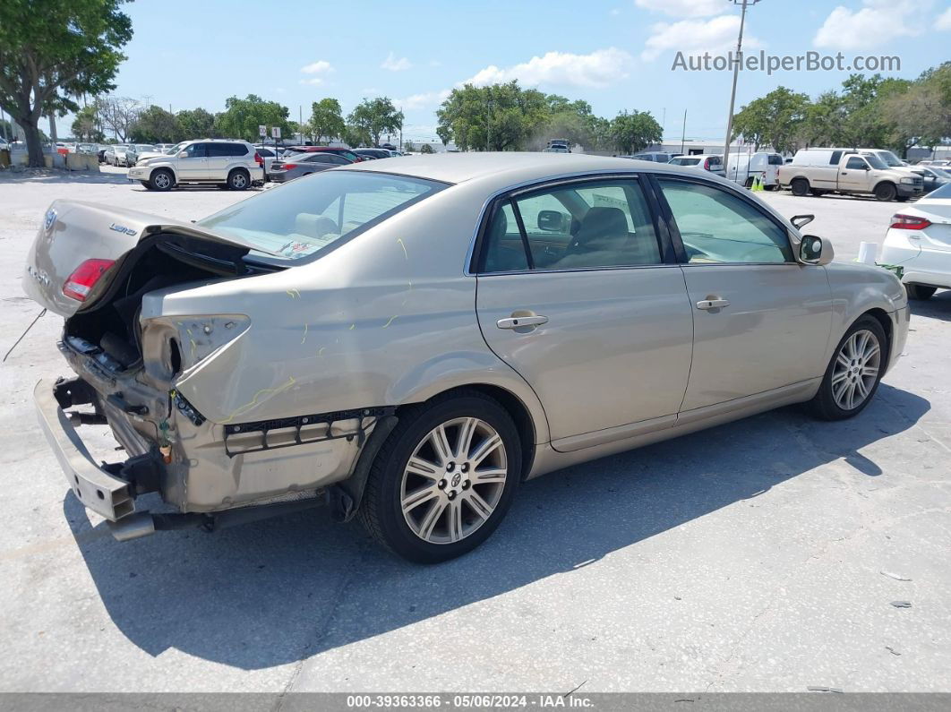 2006 Toyota Avalon Limited Gold vin: 4T1BK36B26U100627