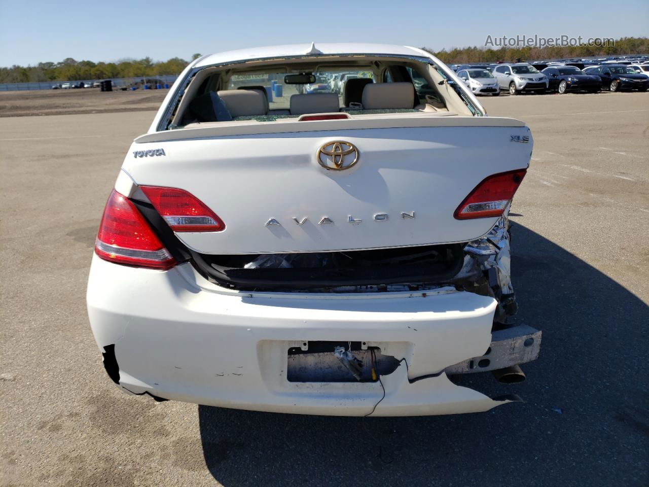 2006 Toyota Avalon Xl White vin: 4T1BK36B26U106217