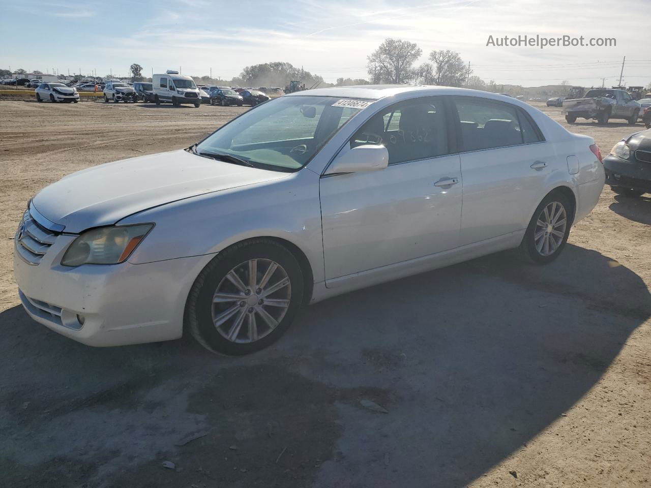 2006 Toyota Avalon Xl White vin: 4T1BK36B36U094434