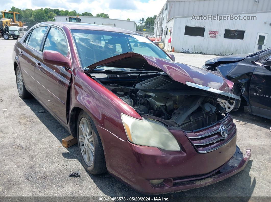 2006 Toyota Avalon Limited Burgundy vin: 4T1BK36B36U135242