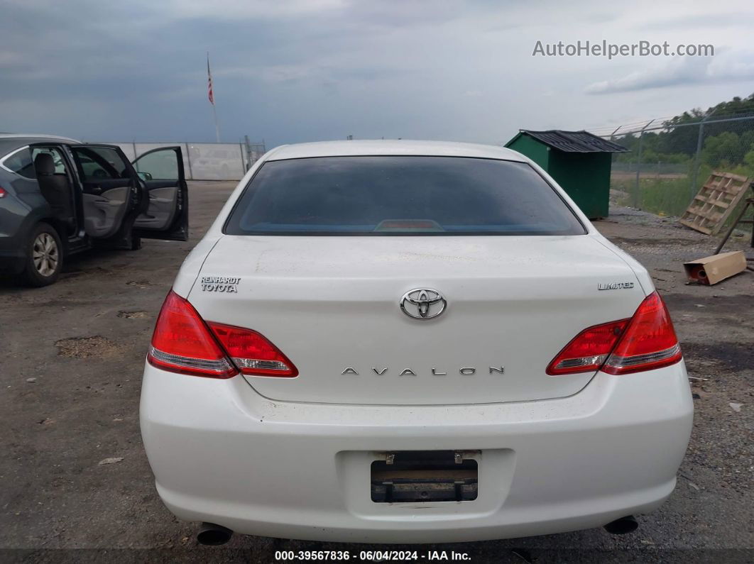 2006 Toyota Avalon Limited White vin: 4T1BK36B36U151165