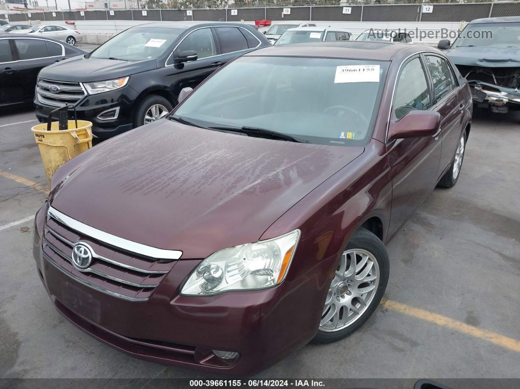 2006 Toyota Avalon Touring Burgundy vin: 4T1BK36B36U161212