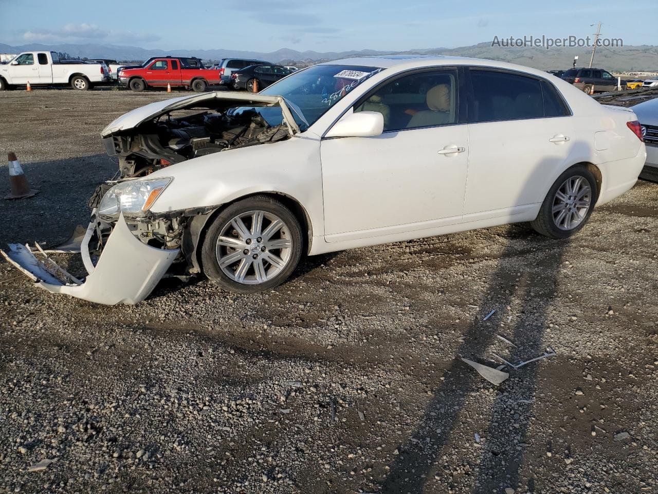 2006 Toyota Avalon Xl White vin: 4T1BK36B46U085659