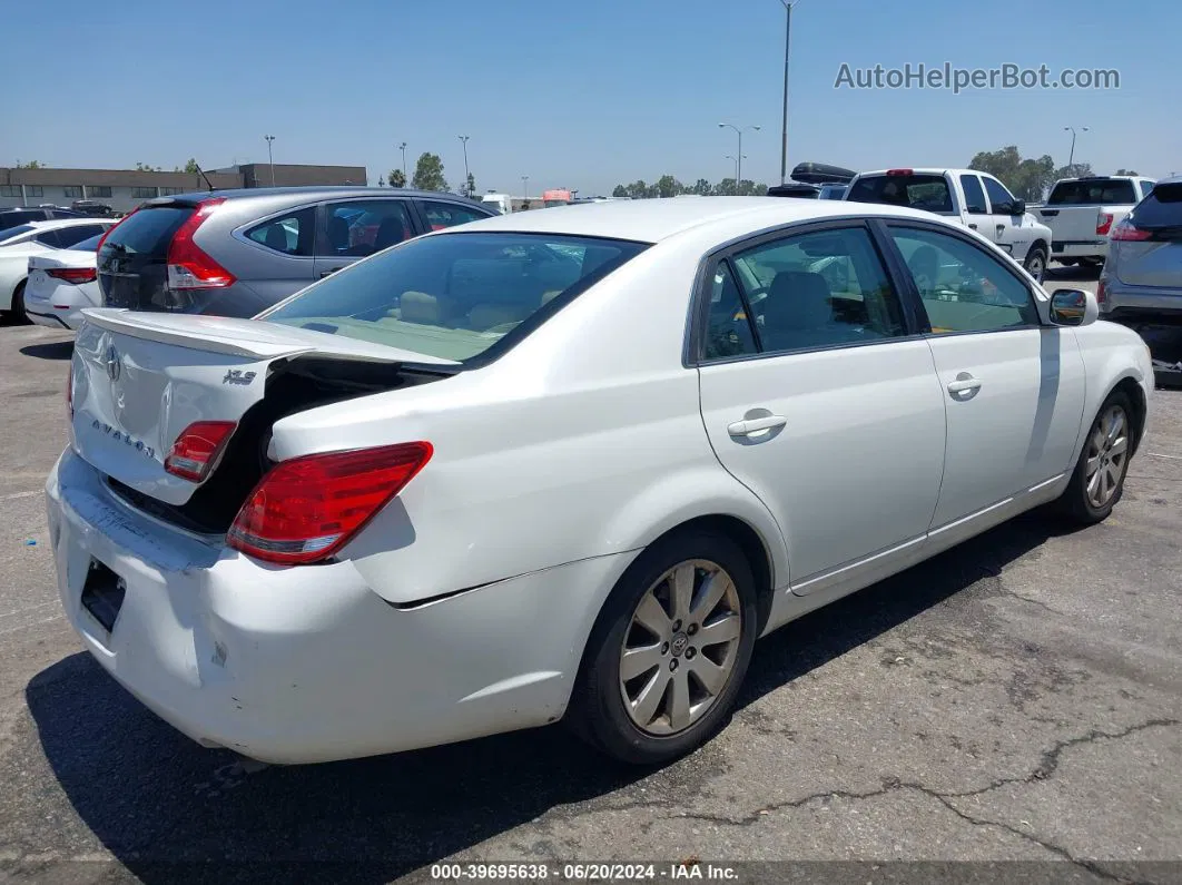 2006 Toyota Avalon Xls White vin: 4T1BK36B56U110102