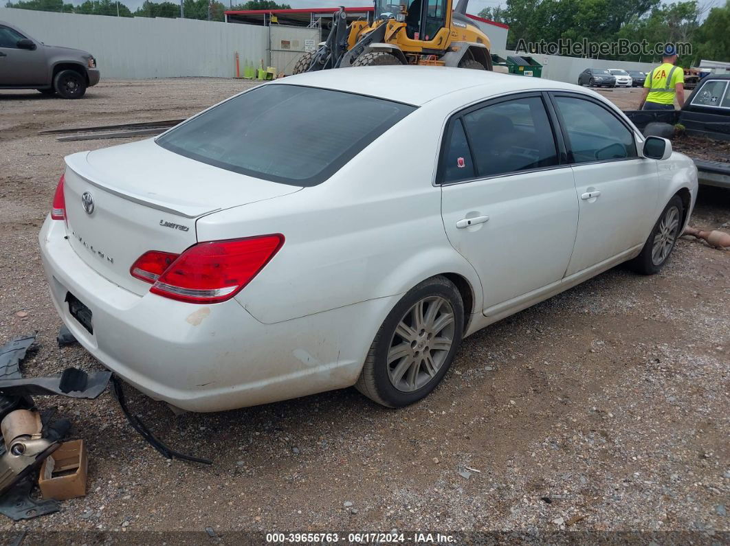 2006 Toyota Avalon Limited White vin: 4T1BK36B66U165500