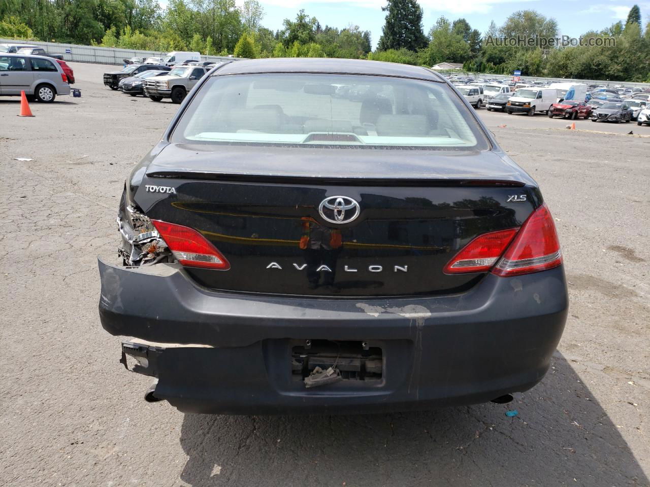 2006 Toyota Avalon Xl Black vin: 4T1BK36B76U143165