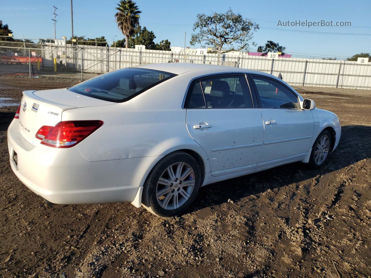 2006 Toyota Avalon Xl White vin: 4T1BK36B86U133986