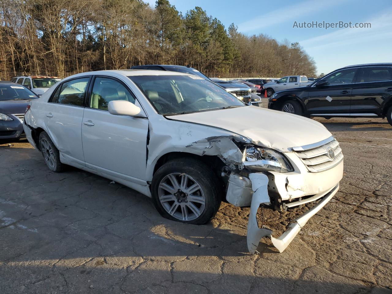 2006 Toyota Avalon Xl White vin: 4T1BK36B96U166513