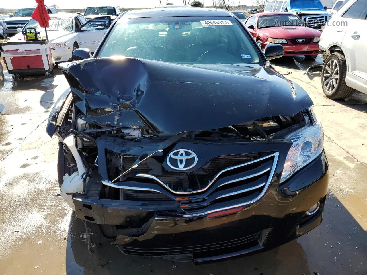 2011 Toyota Camry Se Black vin: 4T1BK3EK0BU120483