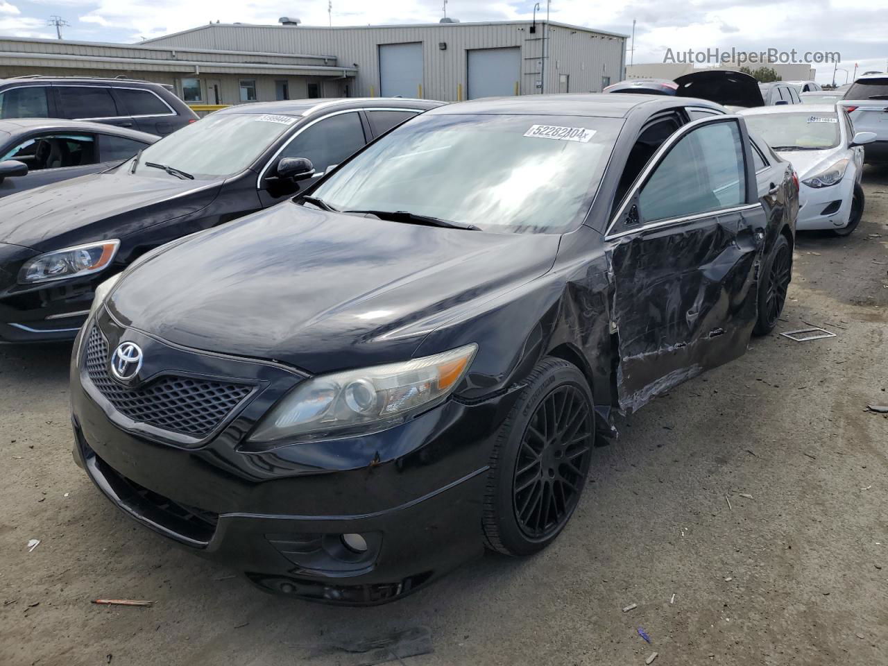 2011 Toyota Camry Se Black vin: 4T1BK3EK0BU121181