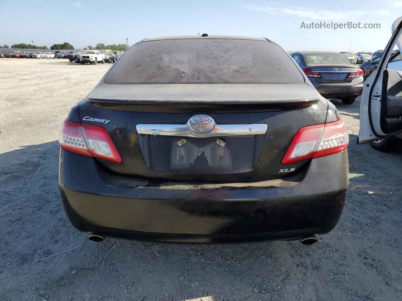 2011 Toyota Camry Se Black vin: 4T1BK3EK0BU121679