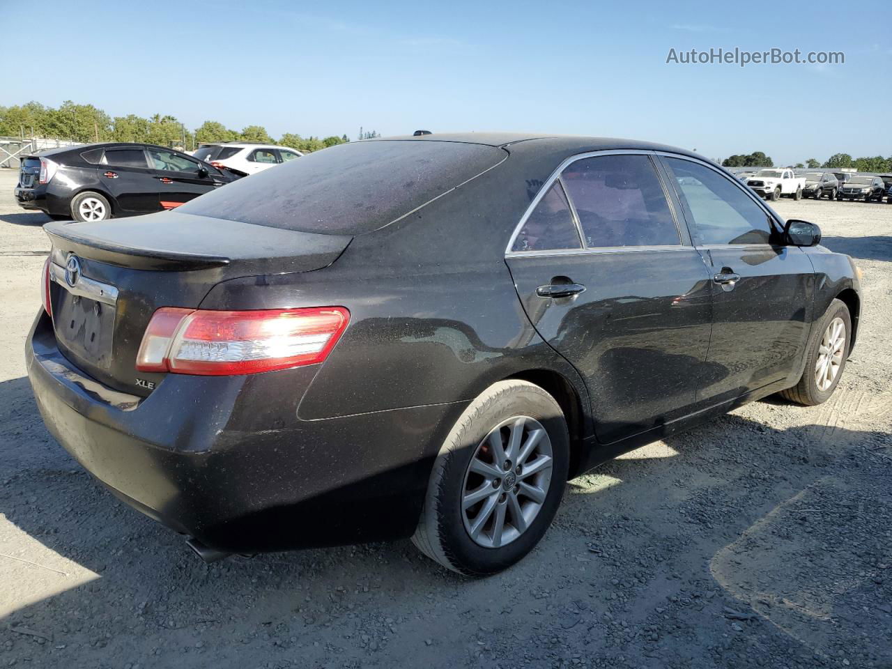 2011 Toyota Camry Se Black vin: 4T1BK3EK0BU121679