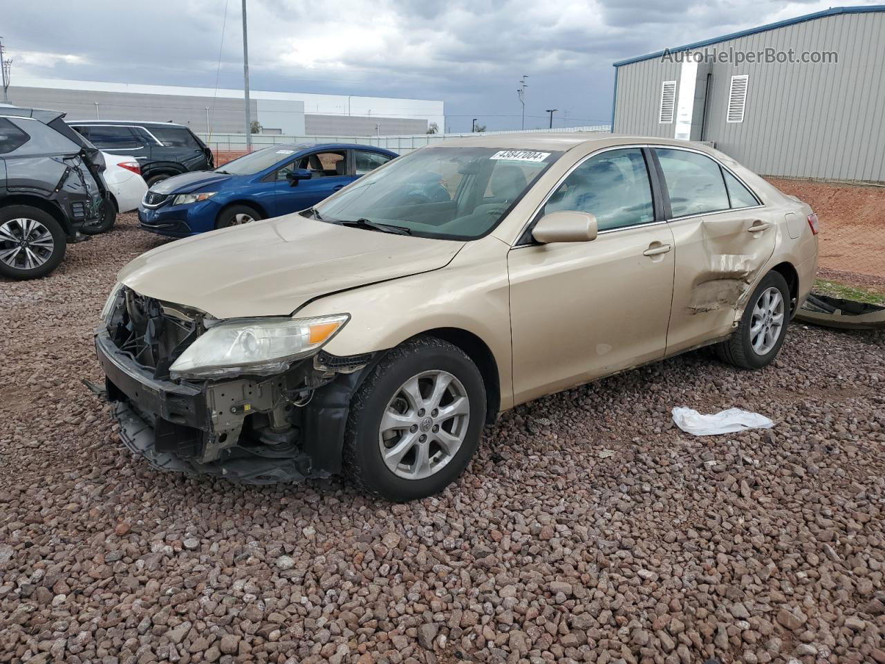 2011 Toyota Camry Se Золотой vin: 4T1BK3EK0BU127806