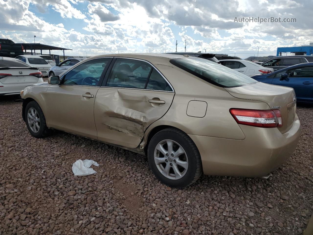 2011 Toyota Camry Se Gold vin: 4T1BK3EK0BU127806