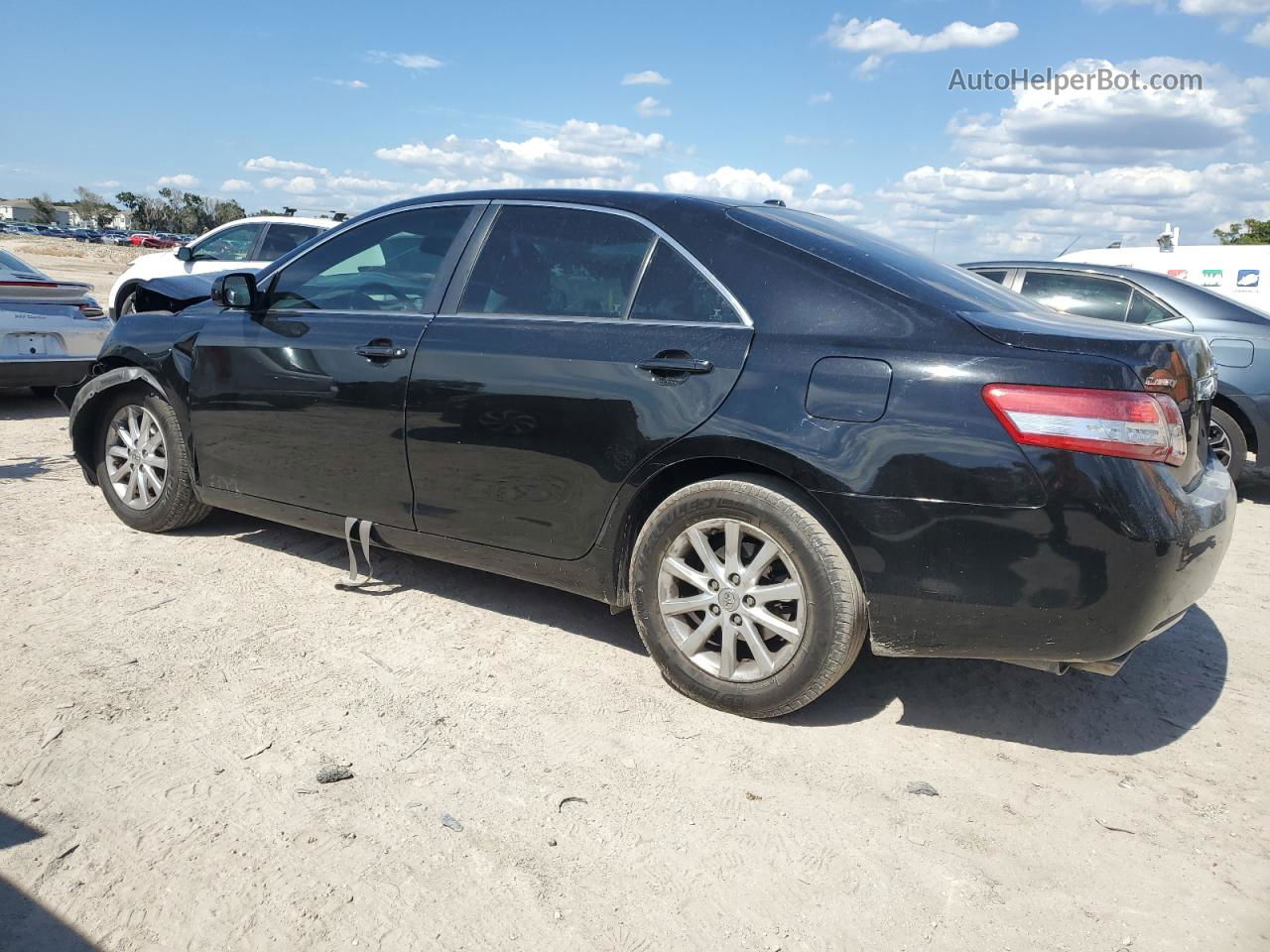 2011 Toyota Camry Se Black vin: 4T1BK3EK0BU129345