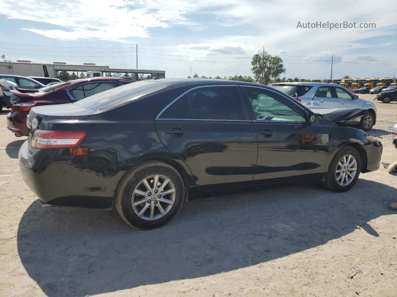 2011 Toyota Camry Se Black vin: 4T1BK3EK0BU129345