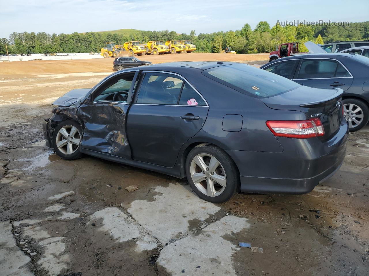 2011 Toyota Camry Se Серый vin: 4T1BK3EK0BU132102