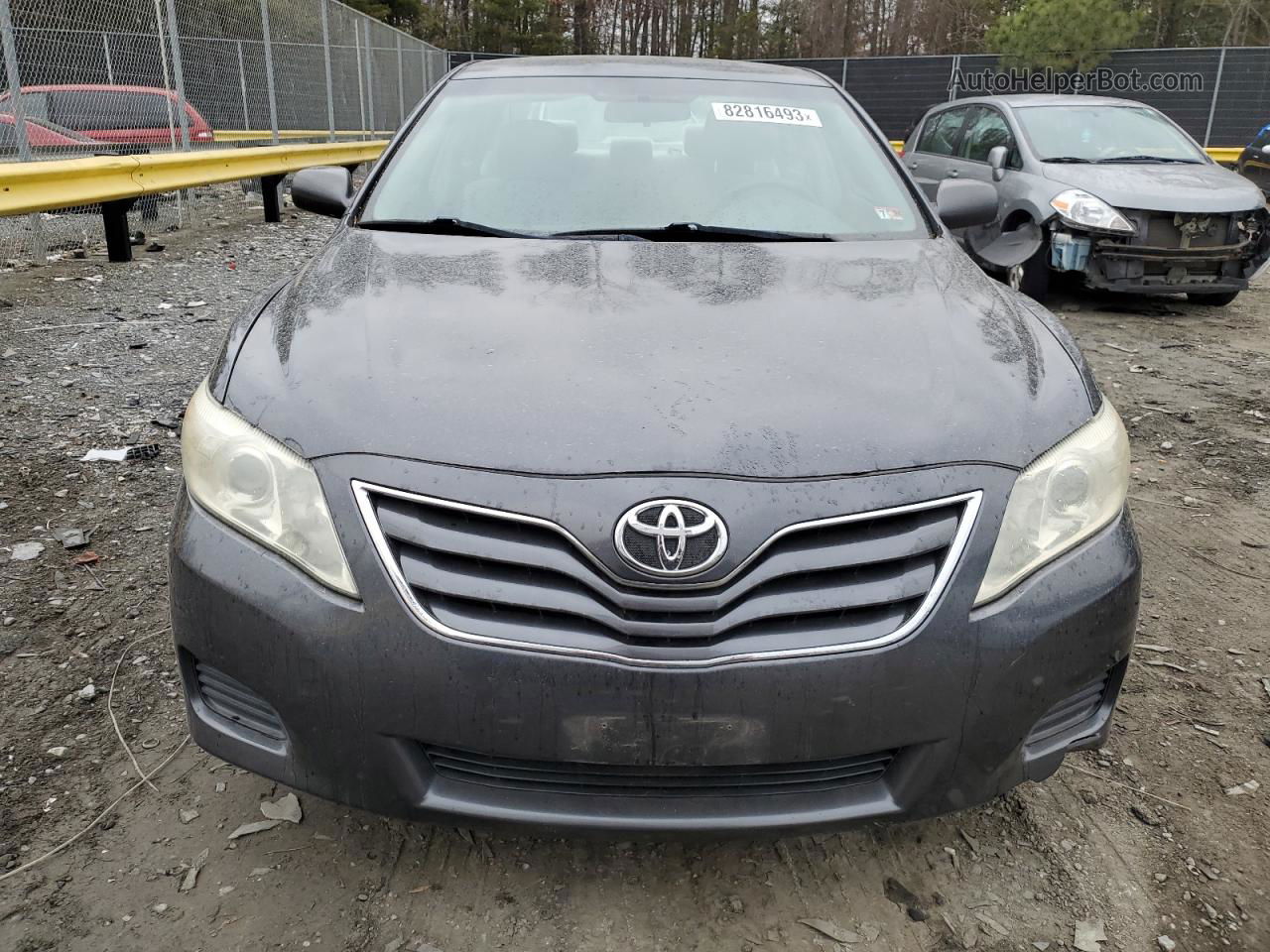 2011 Toyota Camry Se Charcoal vin: 4T1BK3EK0BU618926