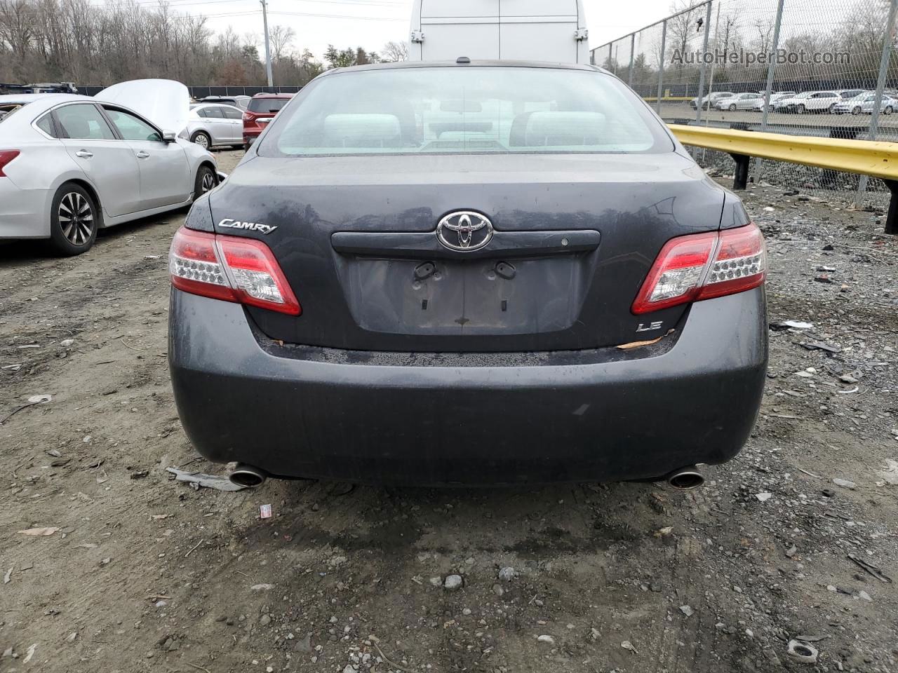 2011 Toyota Camry Se Charcoal vin: 4T1BK3EK0BU618926