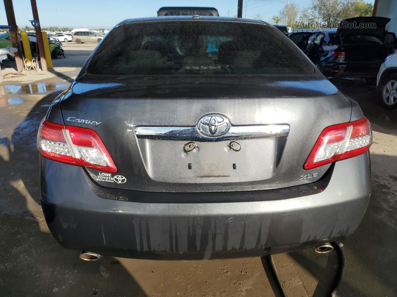 2011 Toyota Camry Se Gray vin: 4T1BK3EK0BU623267