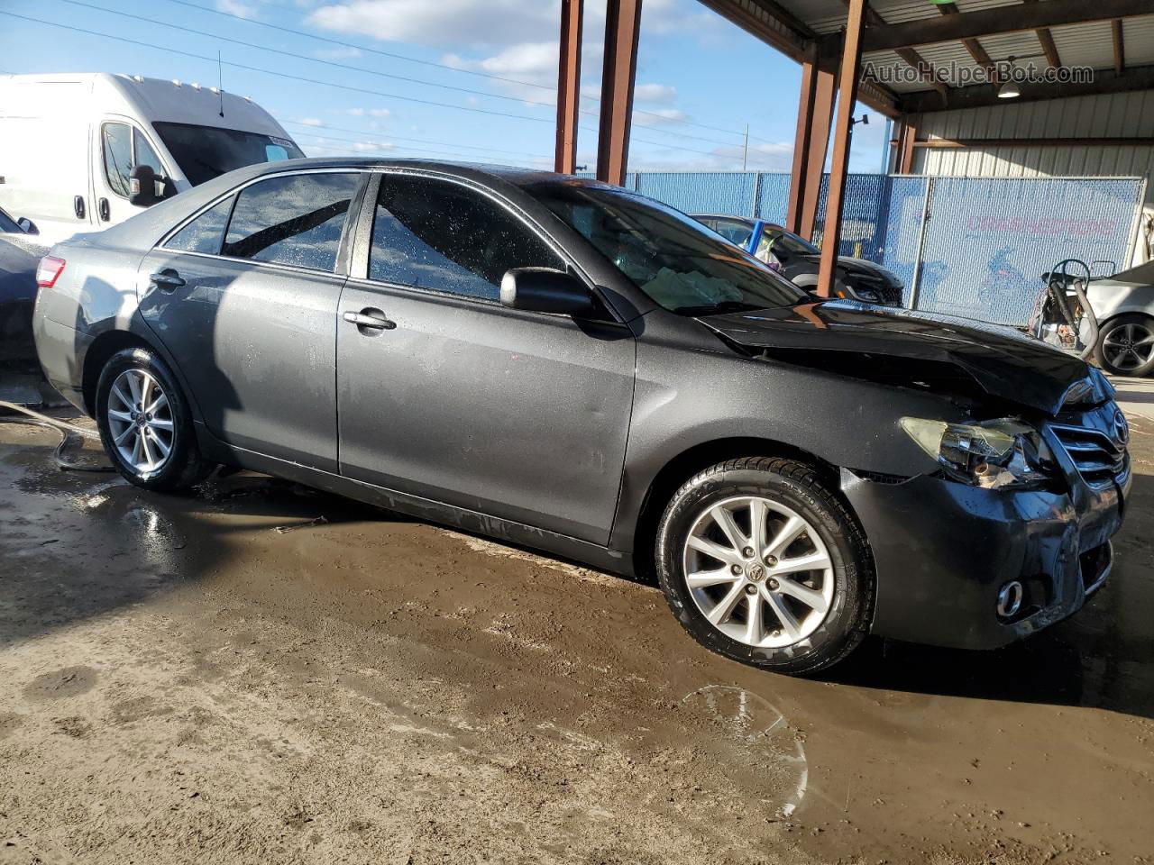 2011 Toyota Camry Se Gray vin: 4T1BK3EK0BU623267