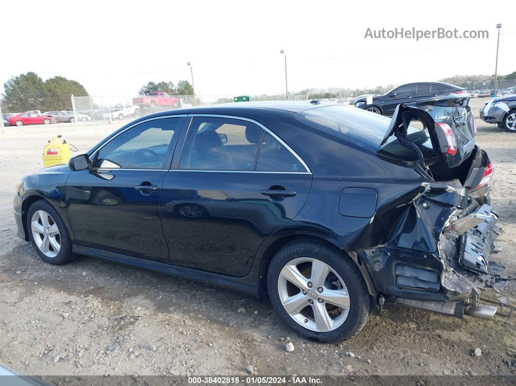 2011 Toyota Camry Se V6 Black vin: 4T1BK3EK0BU631241