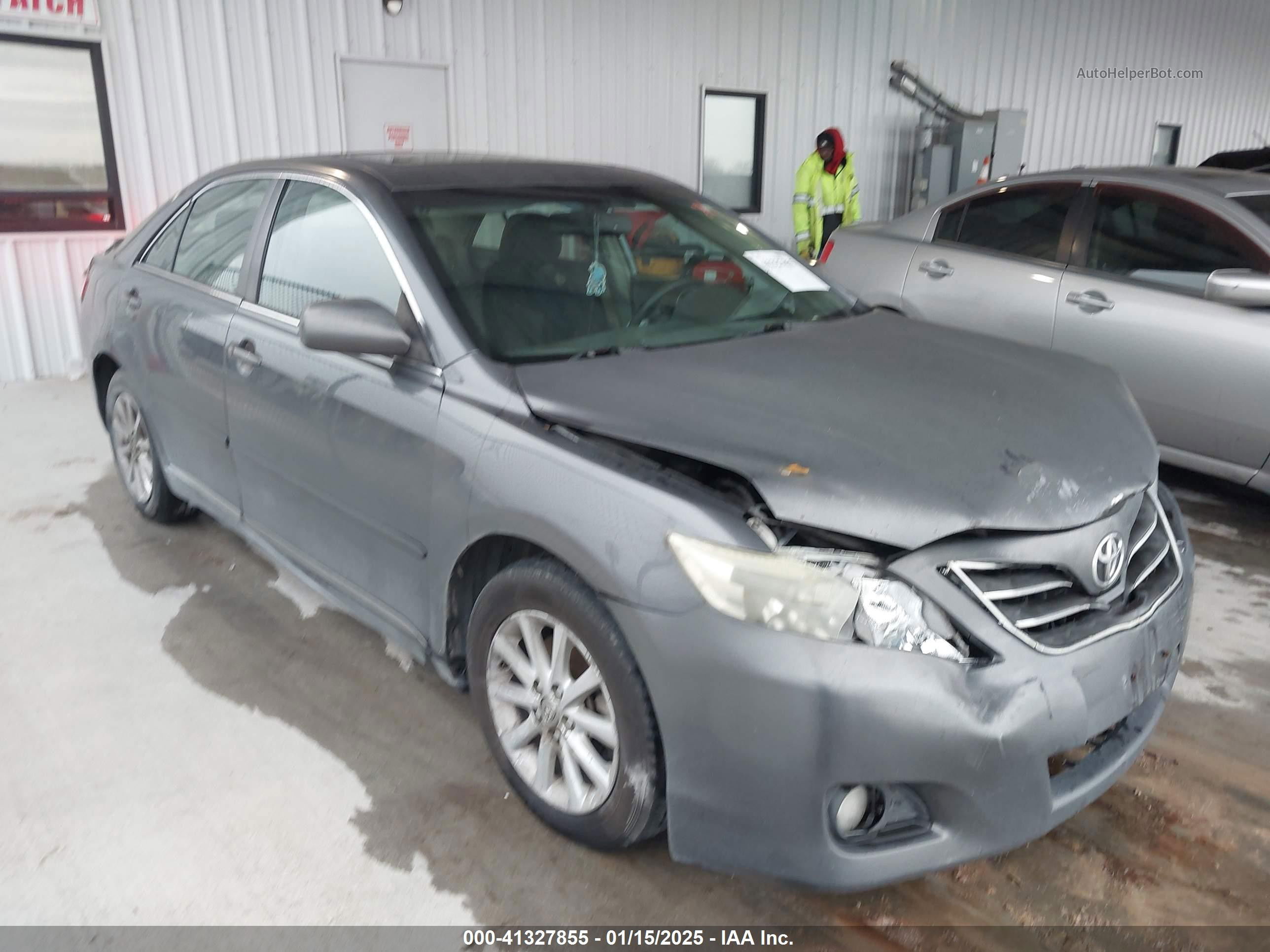 2011 Toyota Camry Xle V6 Серый vin: 4T1BK3EK1BU129547