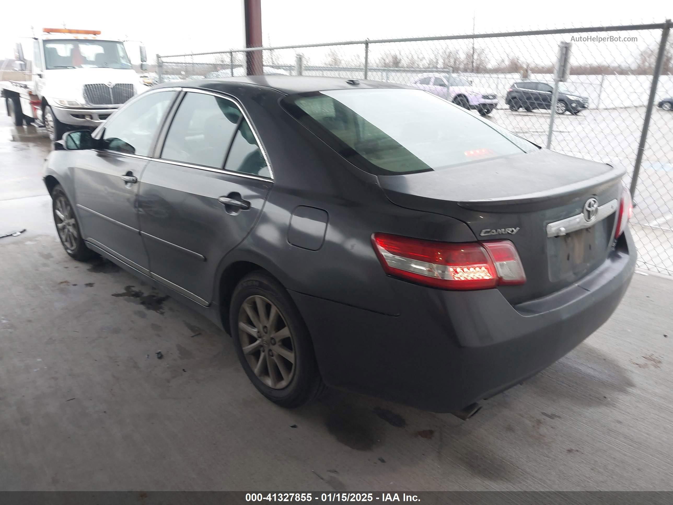 2011 Toyota Camry Xle V6 Серый vin: 4T1BK3EK1BU129547