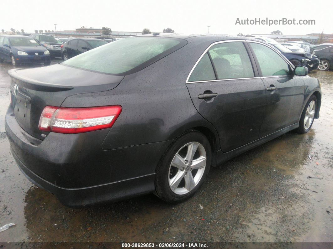 2011 Toyota Camry Se V6 Gray vin: 4T1BK3EK1BU130018