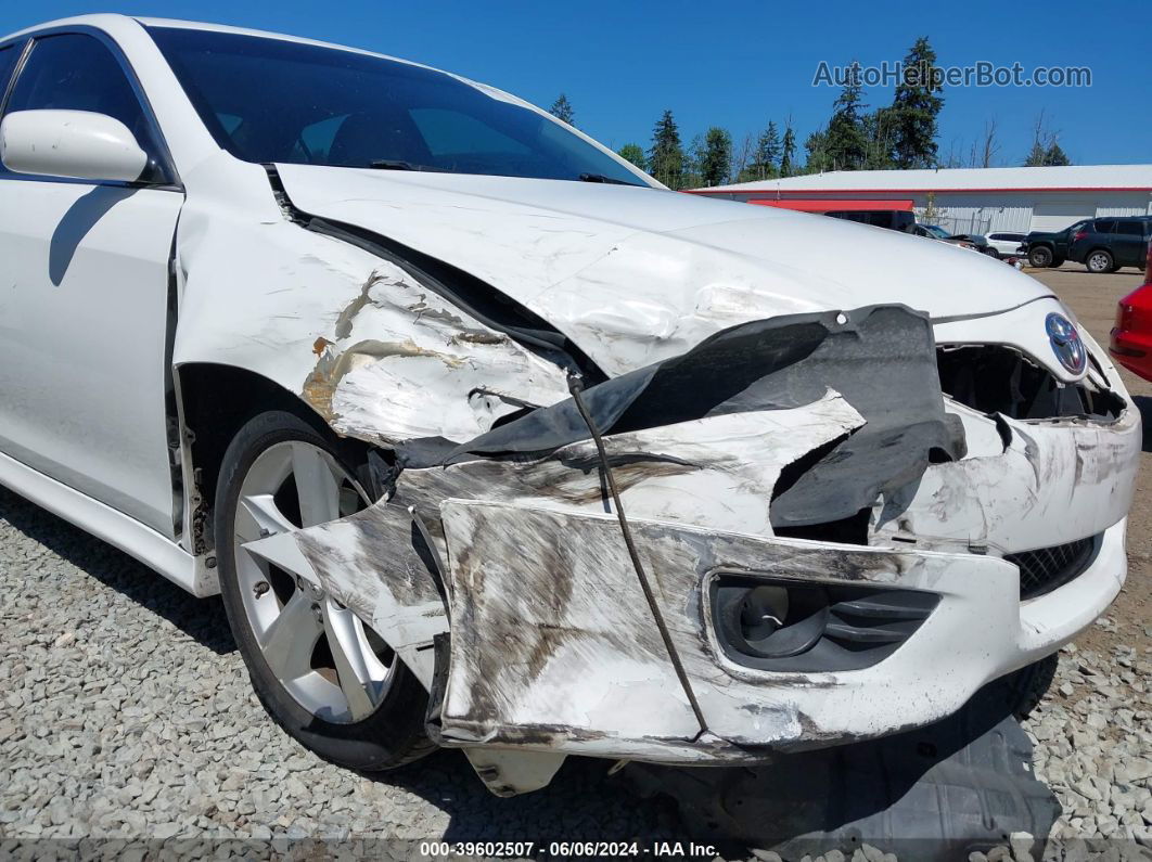 2011 Toyota Camry Se V6 White vin: 4T1BK3EK1BU611290