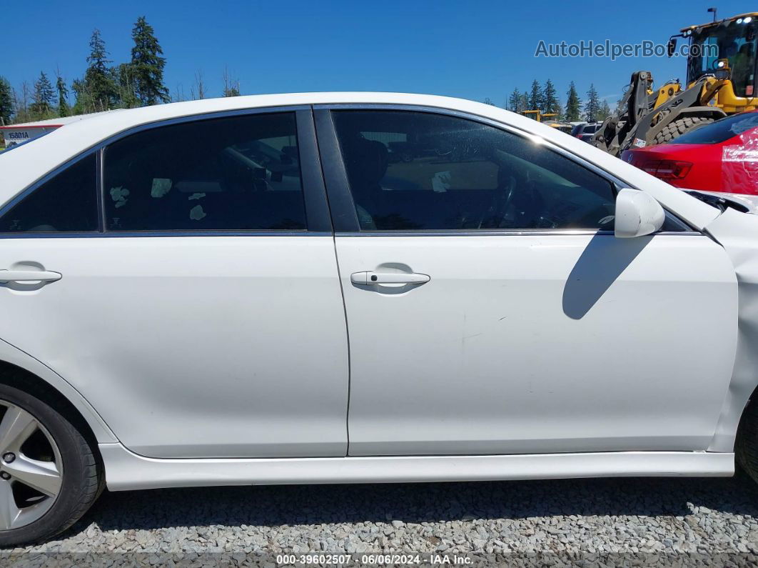 2011 Toyota Camry Se V6 White vin: 4T1BK3EK1BU611290