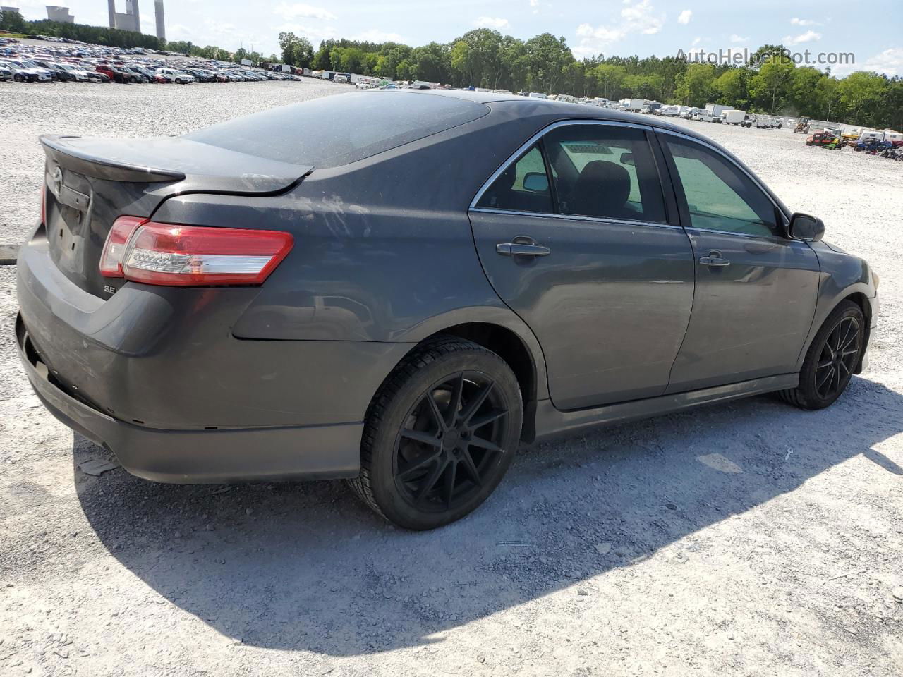 2011 Toyota Camry Se Charcoal vin: 4T1BK3EK1BU614965